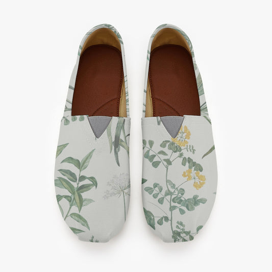 «Wild Foliage» Canvas Toms Shoes