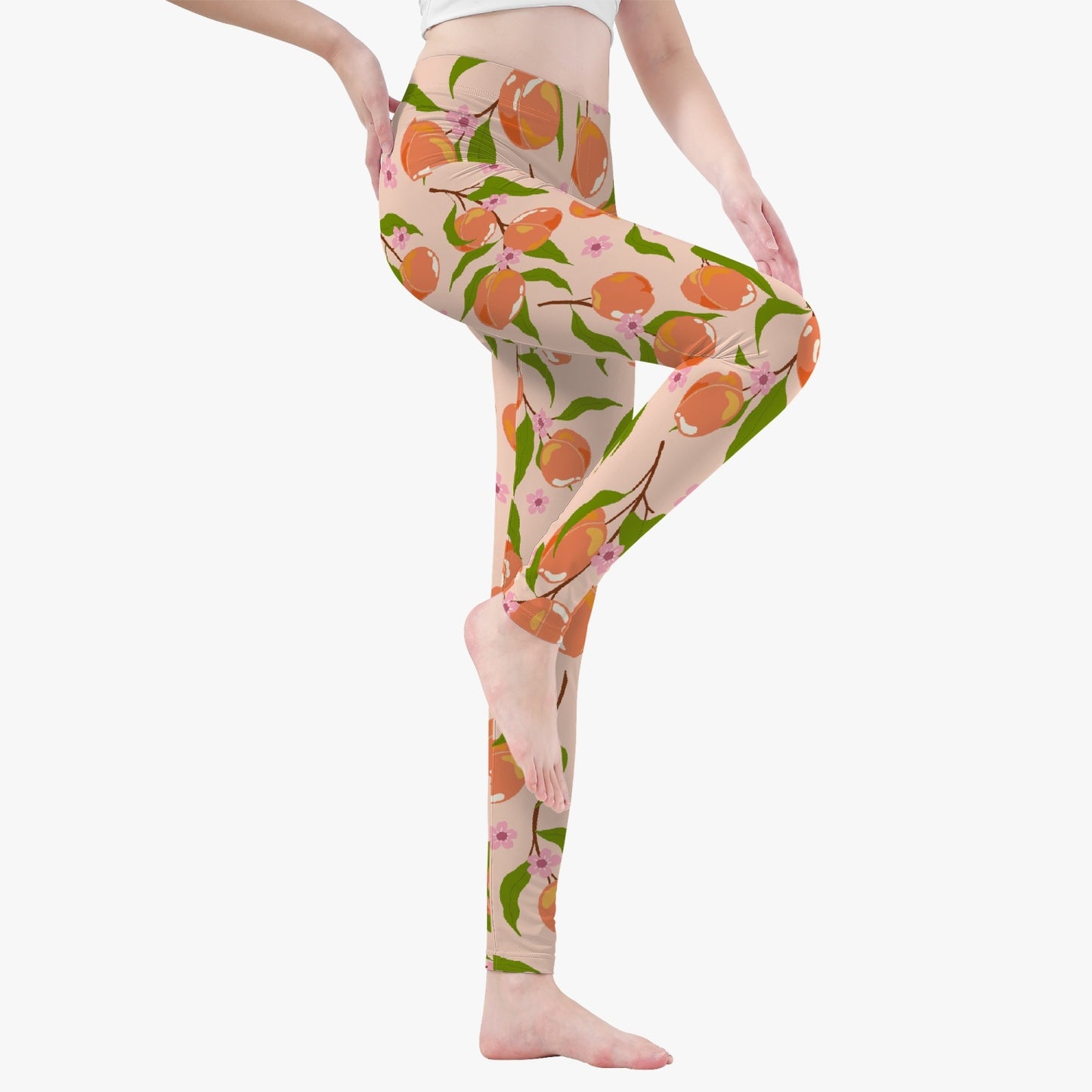 «Pink and Peaches» Yoga Pants