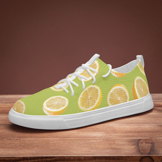 «Lemon Rain» Low Top Sneakers