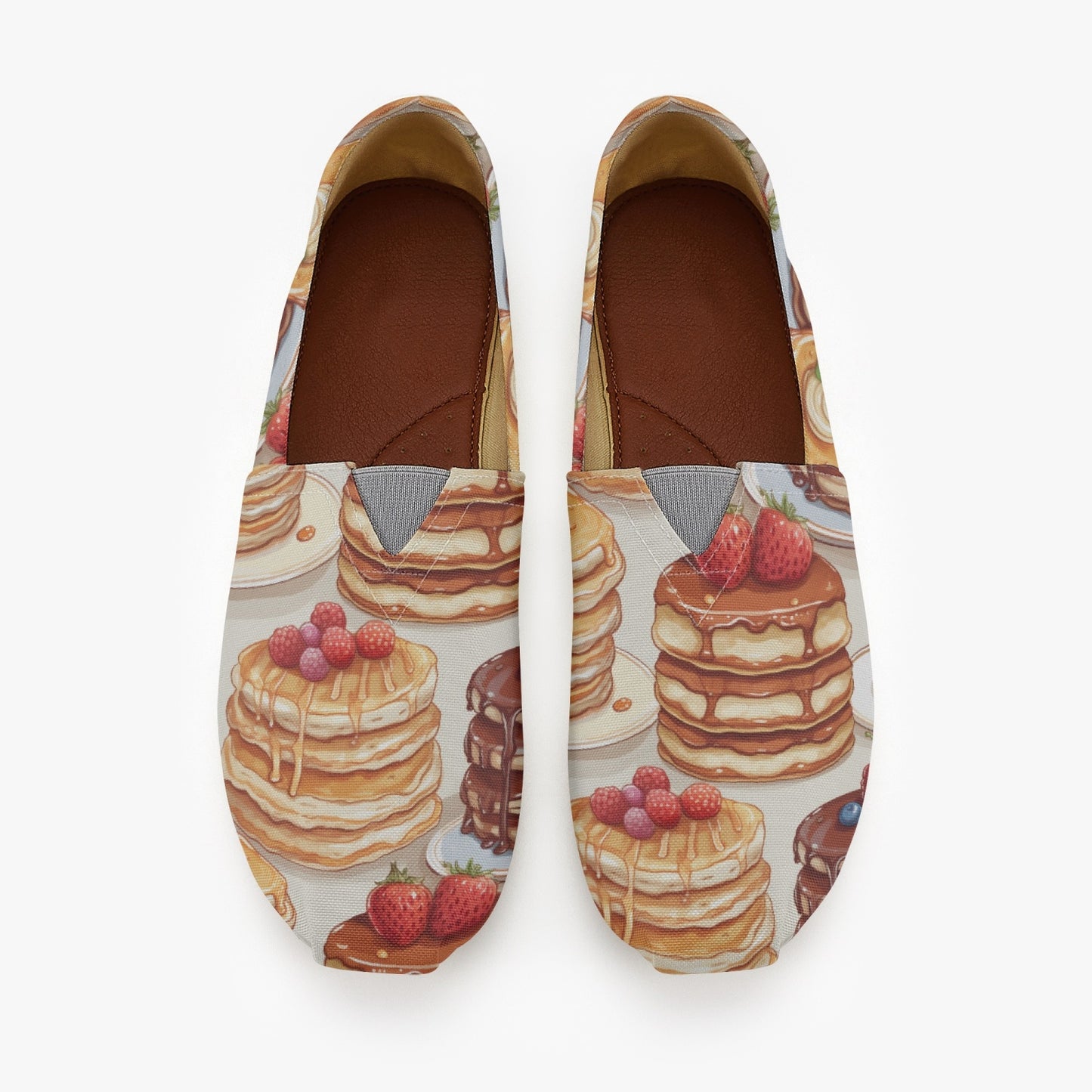 «Sweet Pancakes» Canvas Shoes