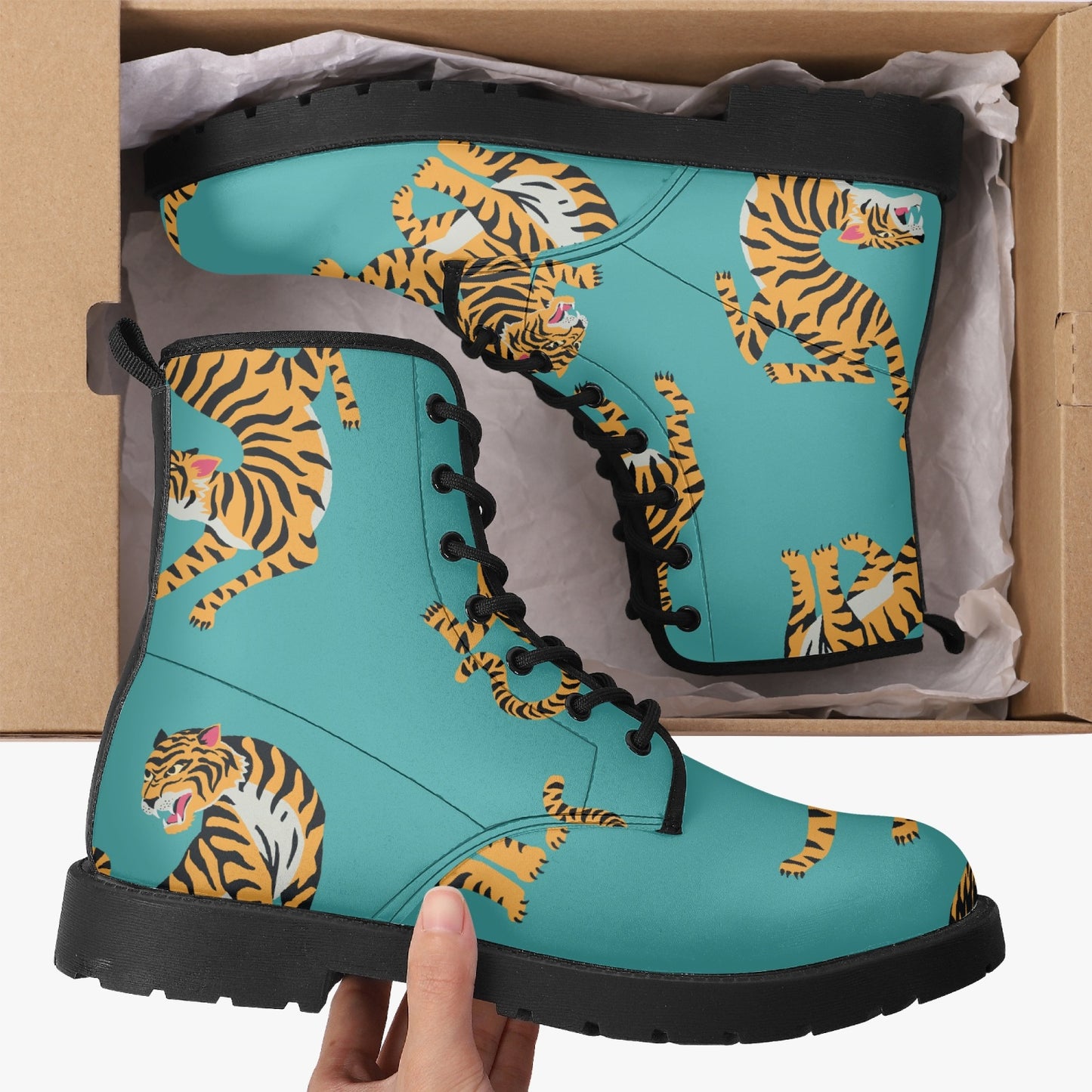 «Teal Tiger» Boots