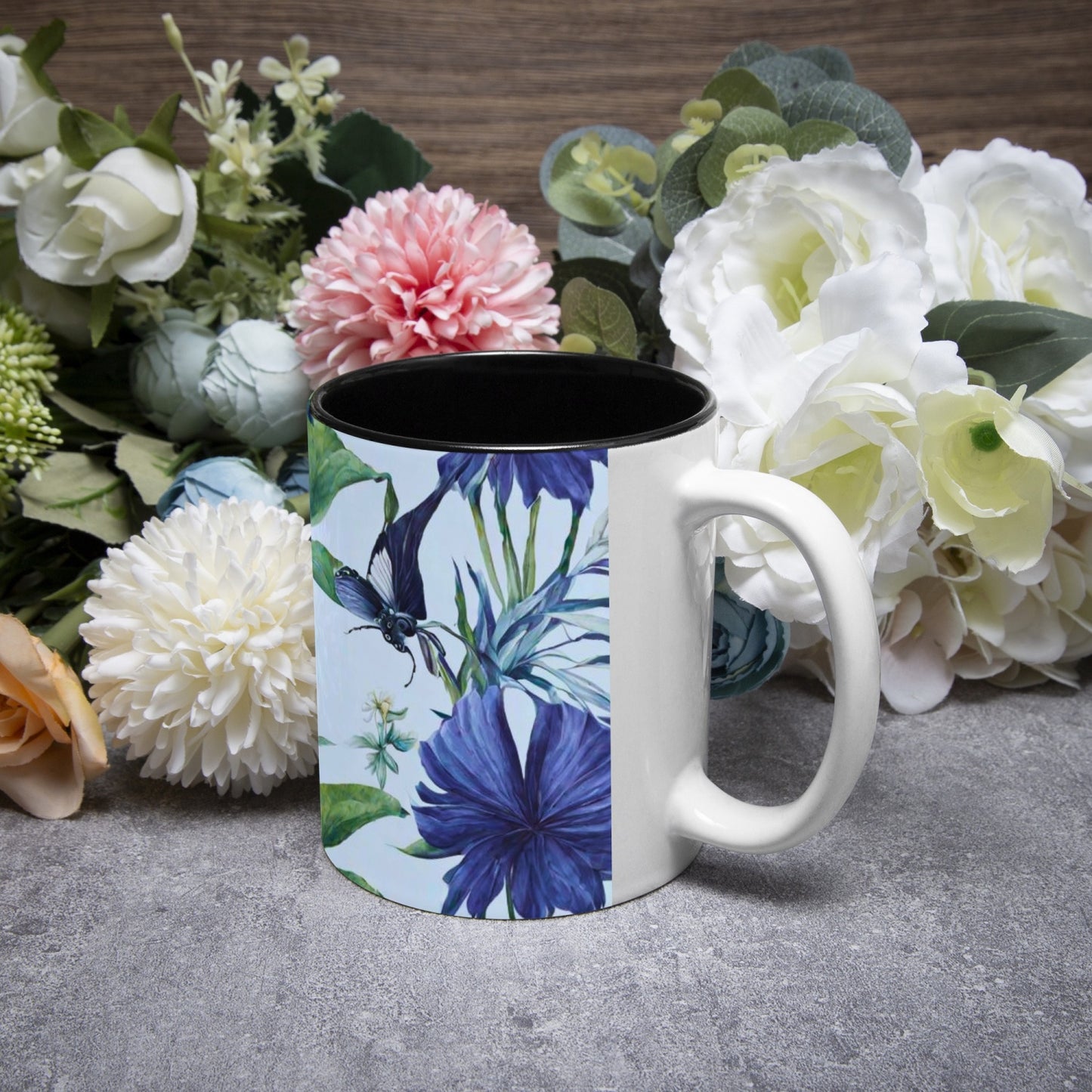 «Blue Hibiscus» Mug