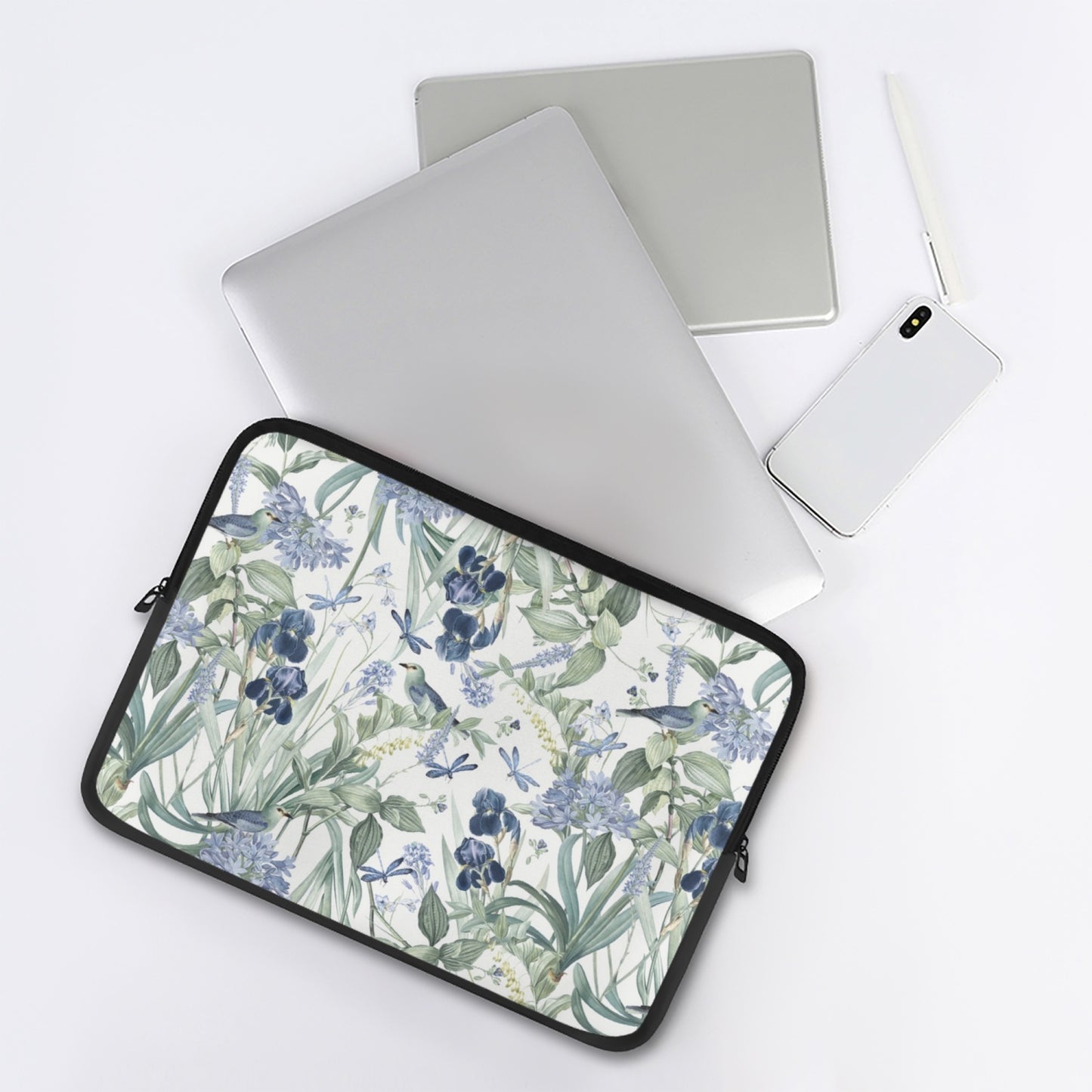 «Mint and Teal» Laptop Sleeve