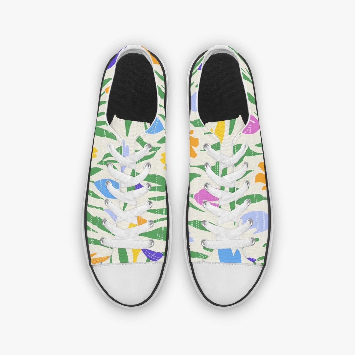 «Colourful Tulips» Low Tops