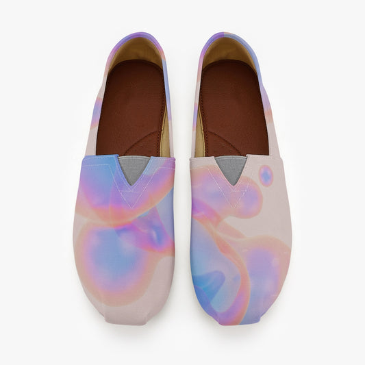 «Purple Bubble» Canvas Shoes