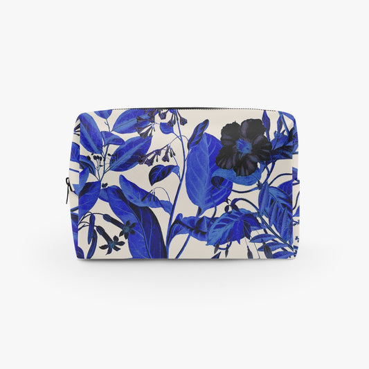 «Blue Foliage» Makeup Bag