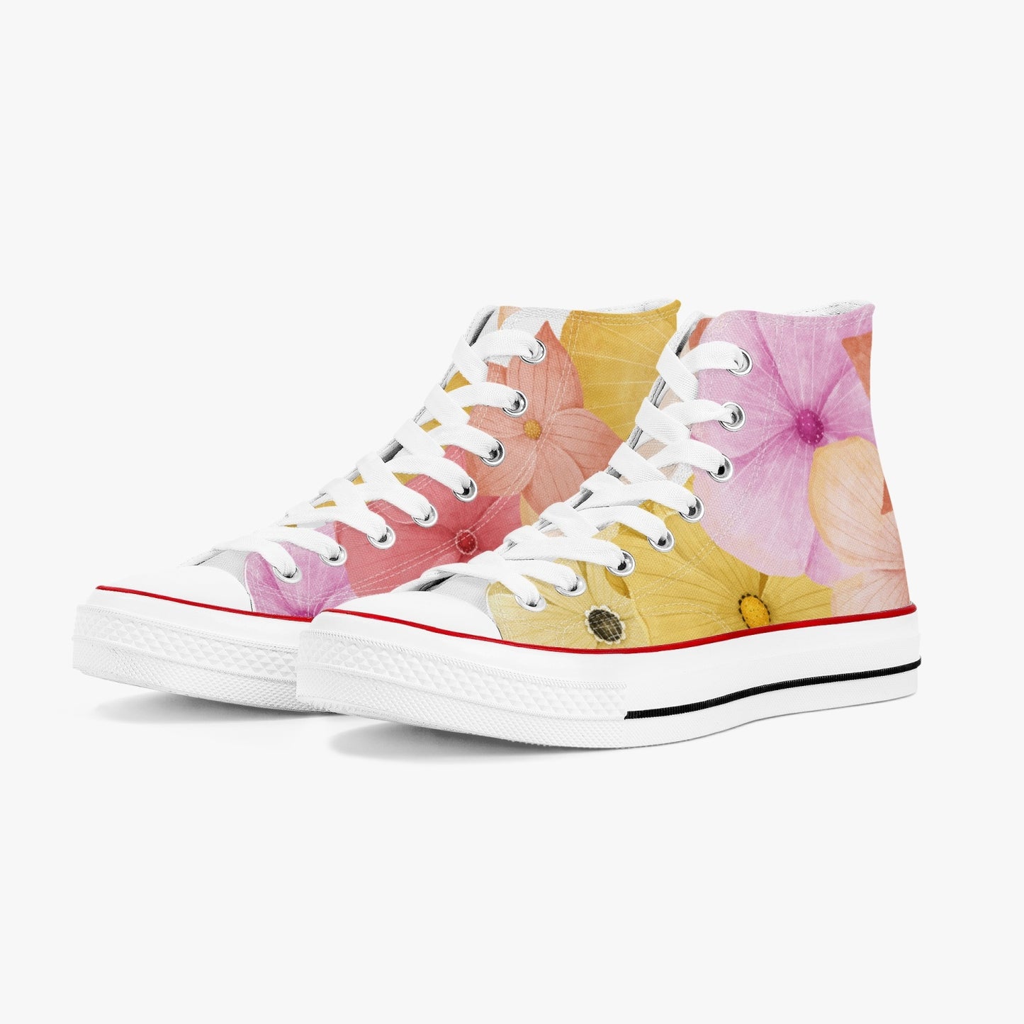 «Pastel Bloom» High Tops