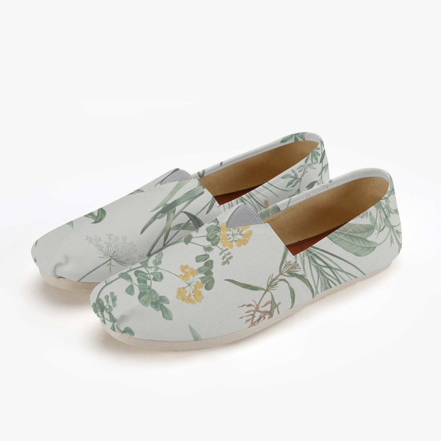 «Wild Foliage» Canvas Toms Shoes