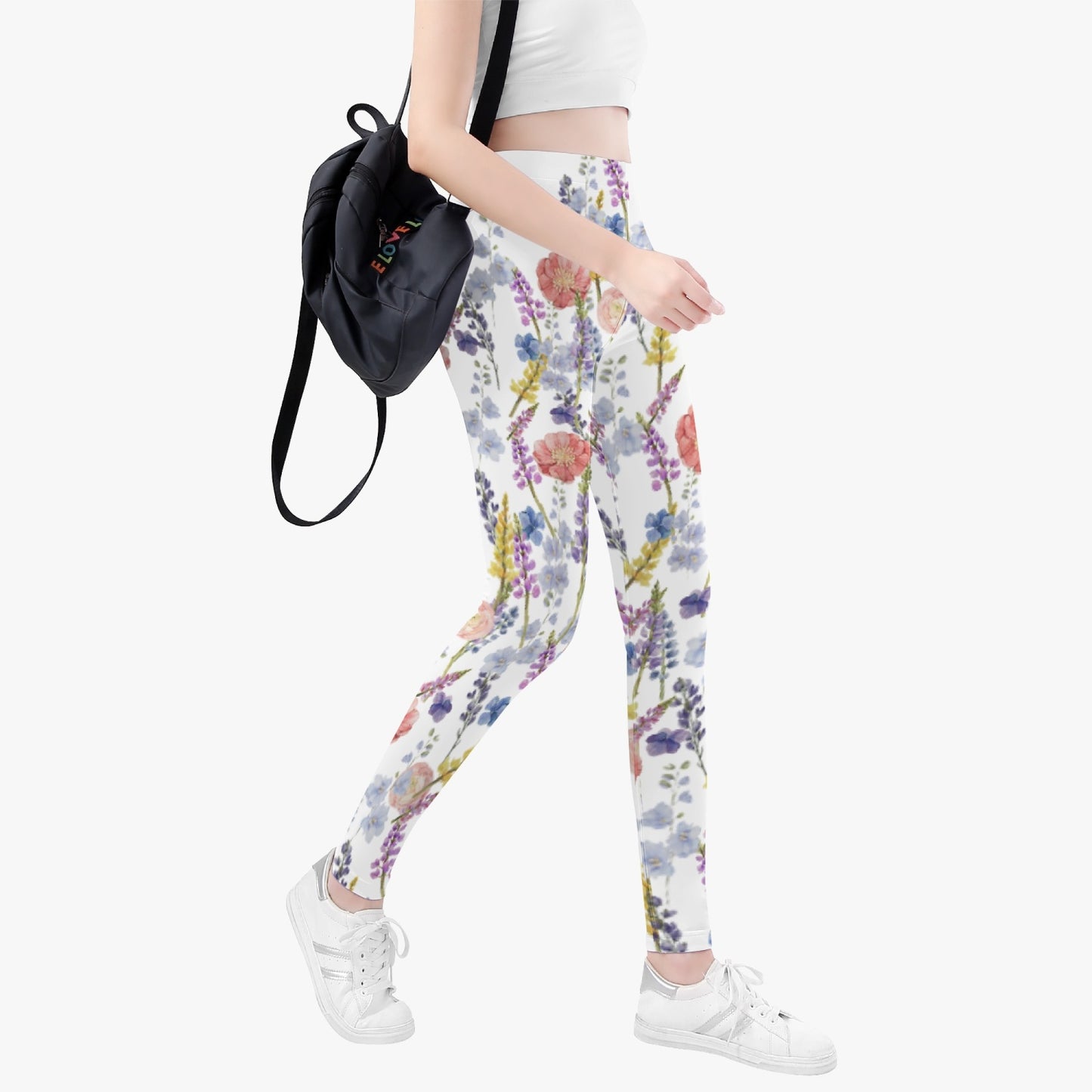 «Wild Flowers» Yoga Pants