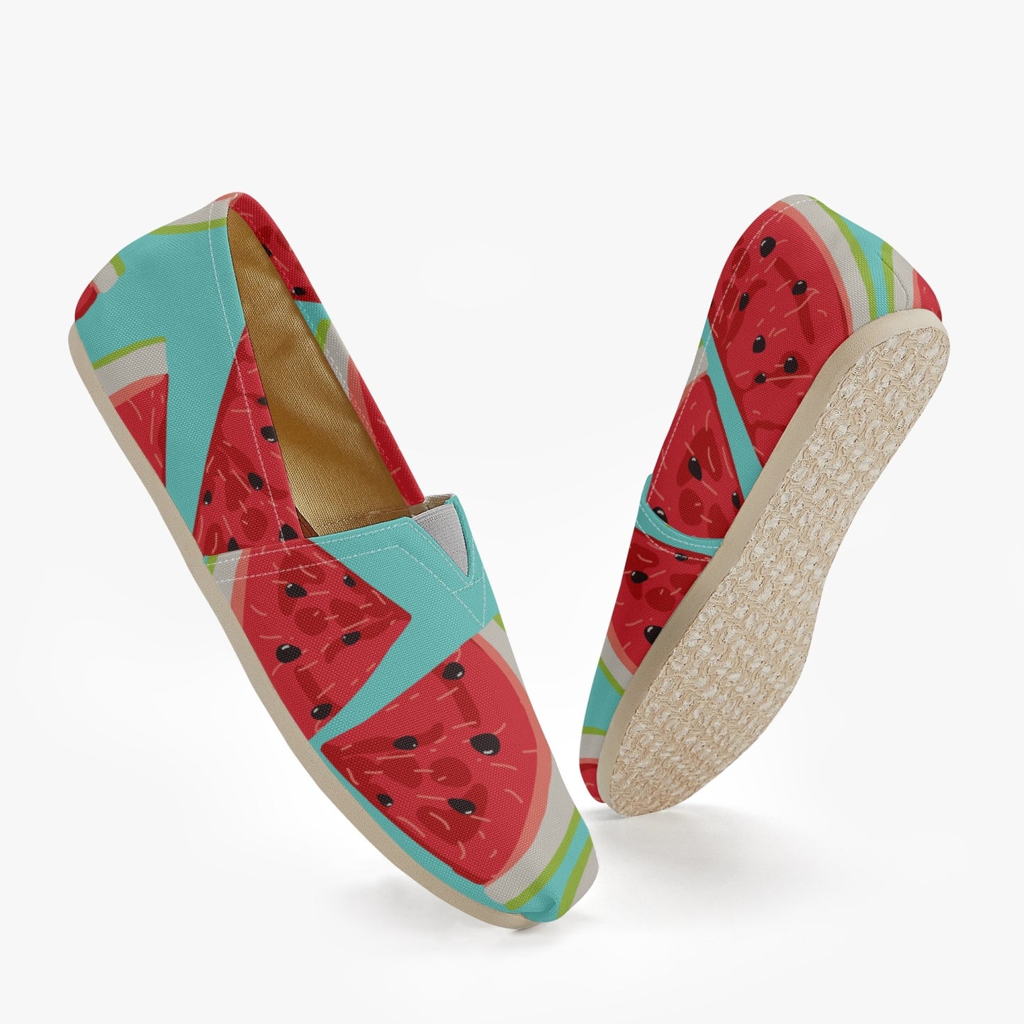 «Watermelon» Canvas Shoes