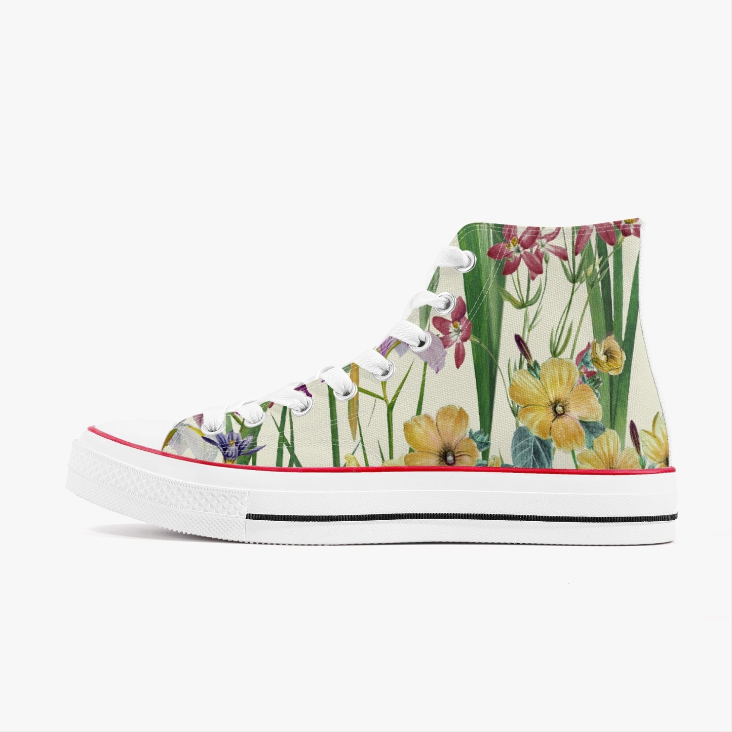 «Blooming Meadow» High Tops