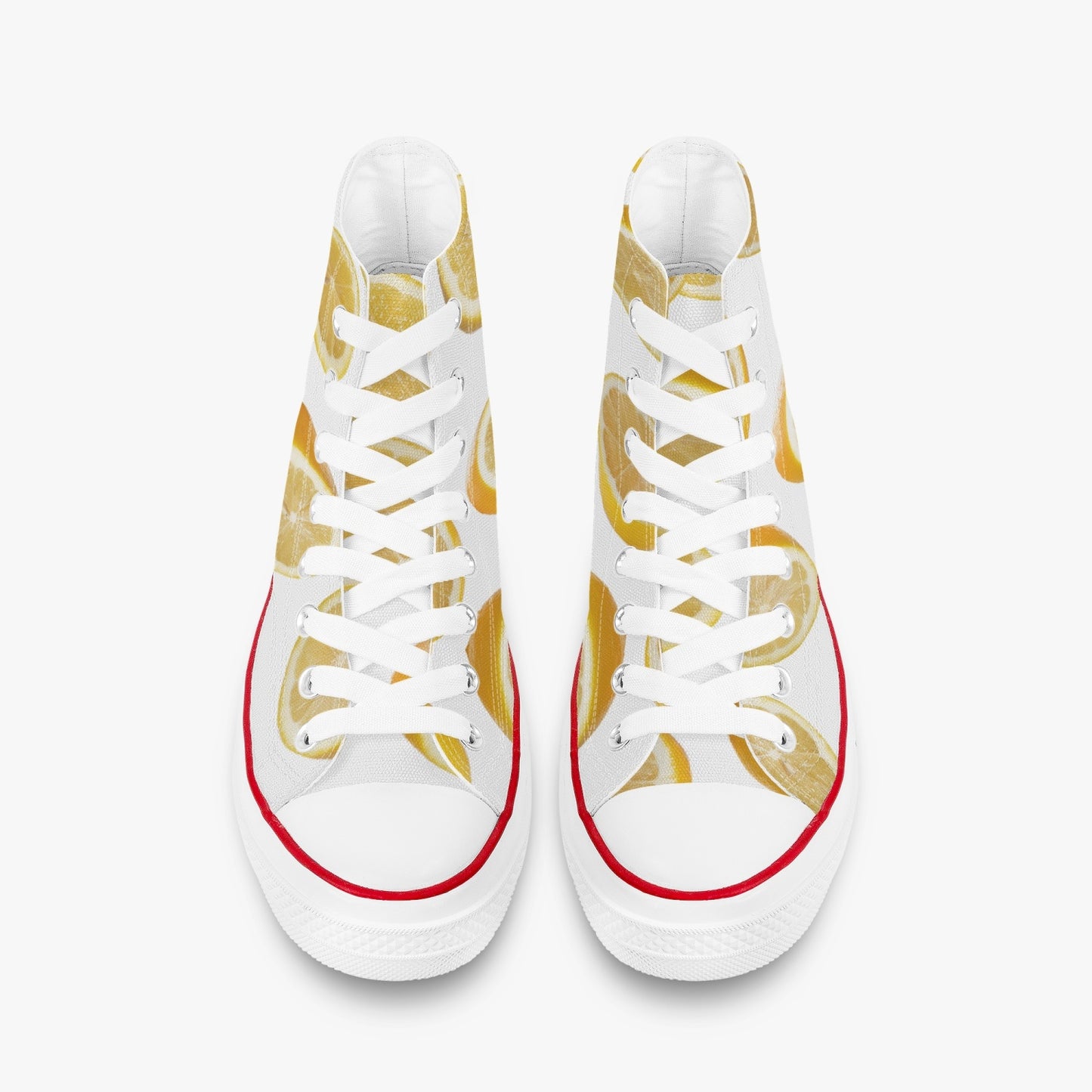 «Lemon Rain» High Tops