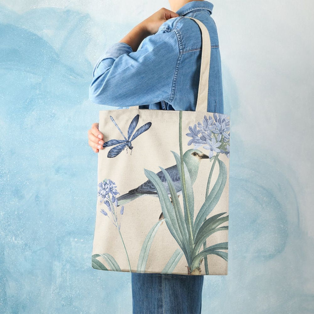 «Mint and Teal» Canvas Tote Bag