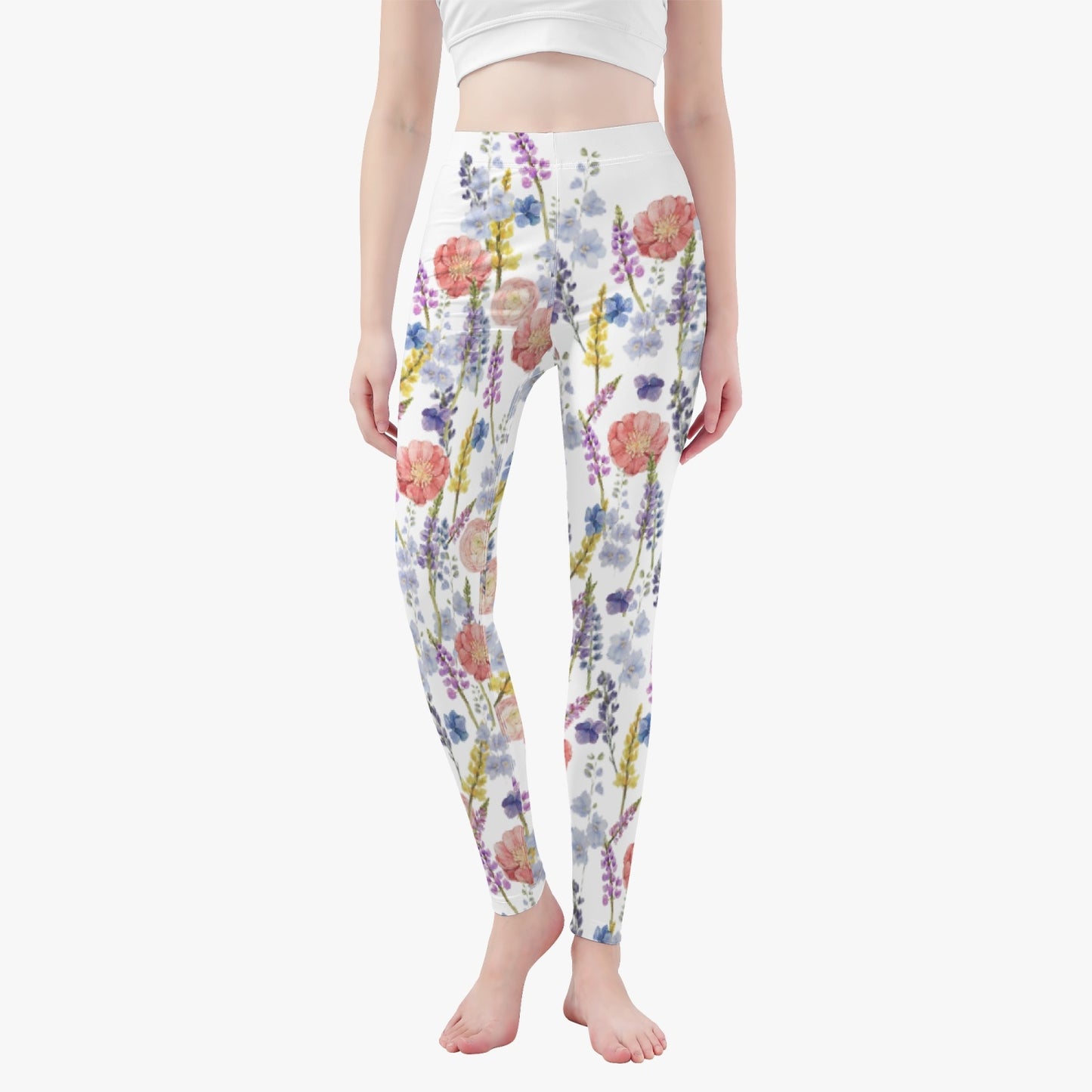 «Wild Flowers» Yoga Pants