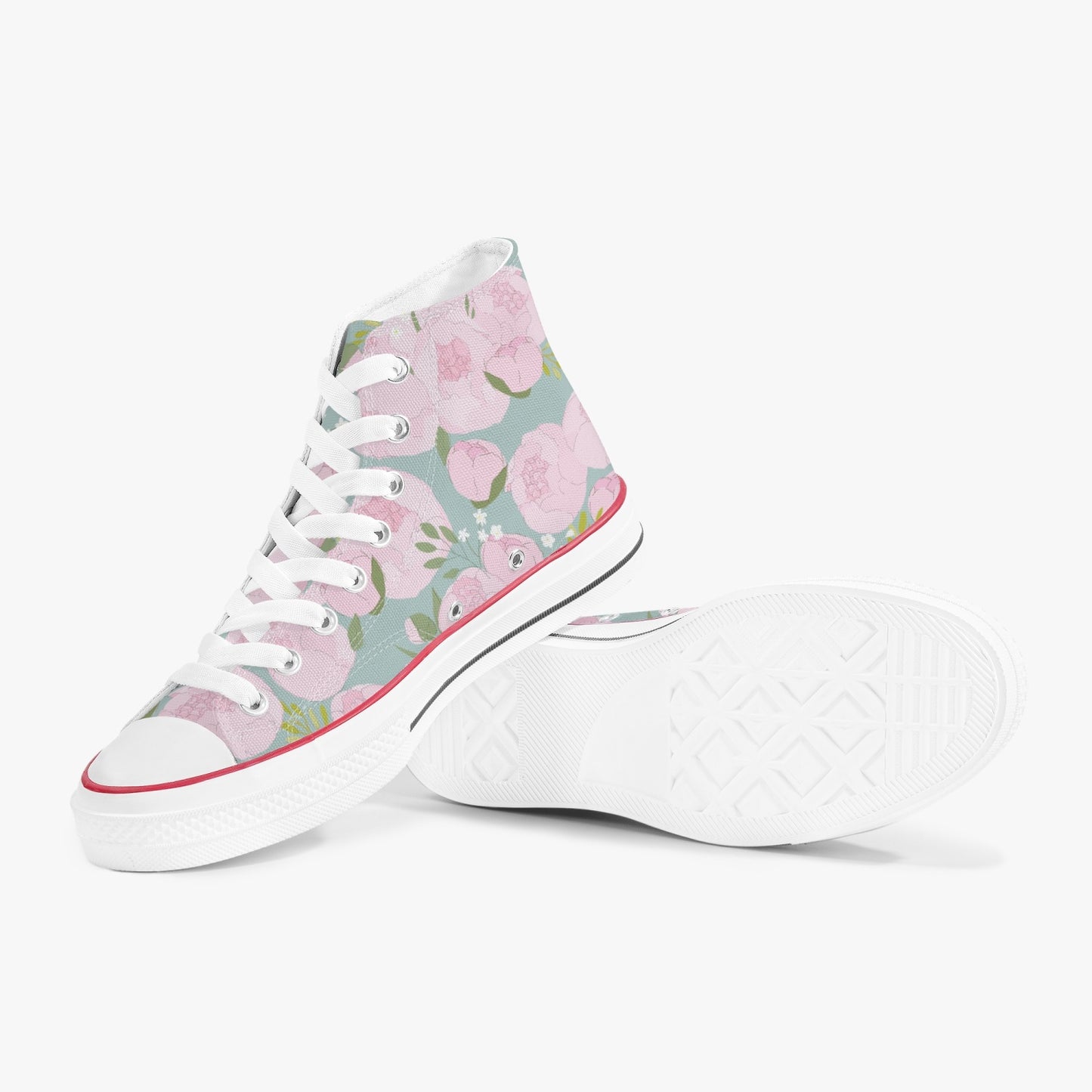 «Pastel Bloom» High Tops