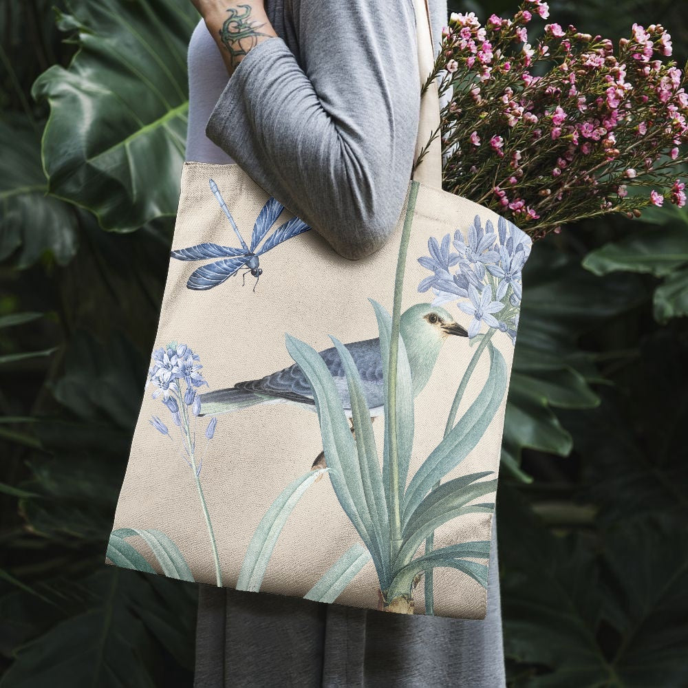 «Mint and Teal» Canvas Tote Bag