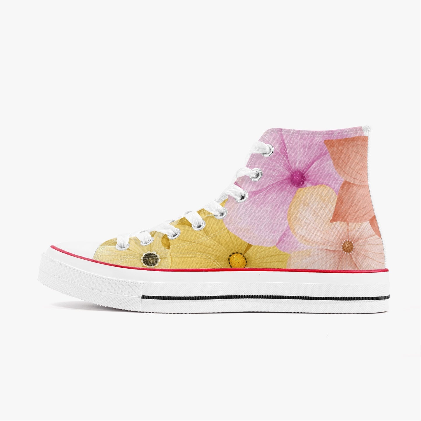 «Pastel Bloom» High Tops