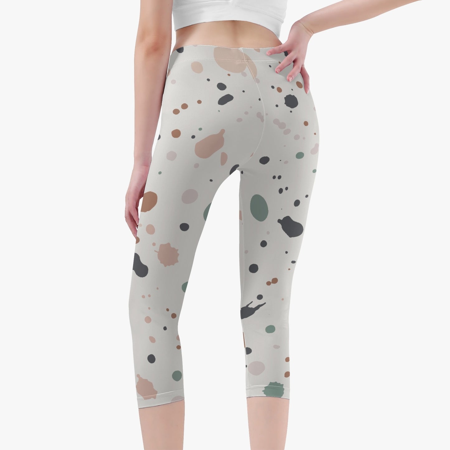 «Terrazzo» Short Yoga Pants