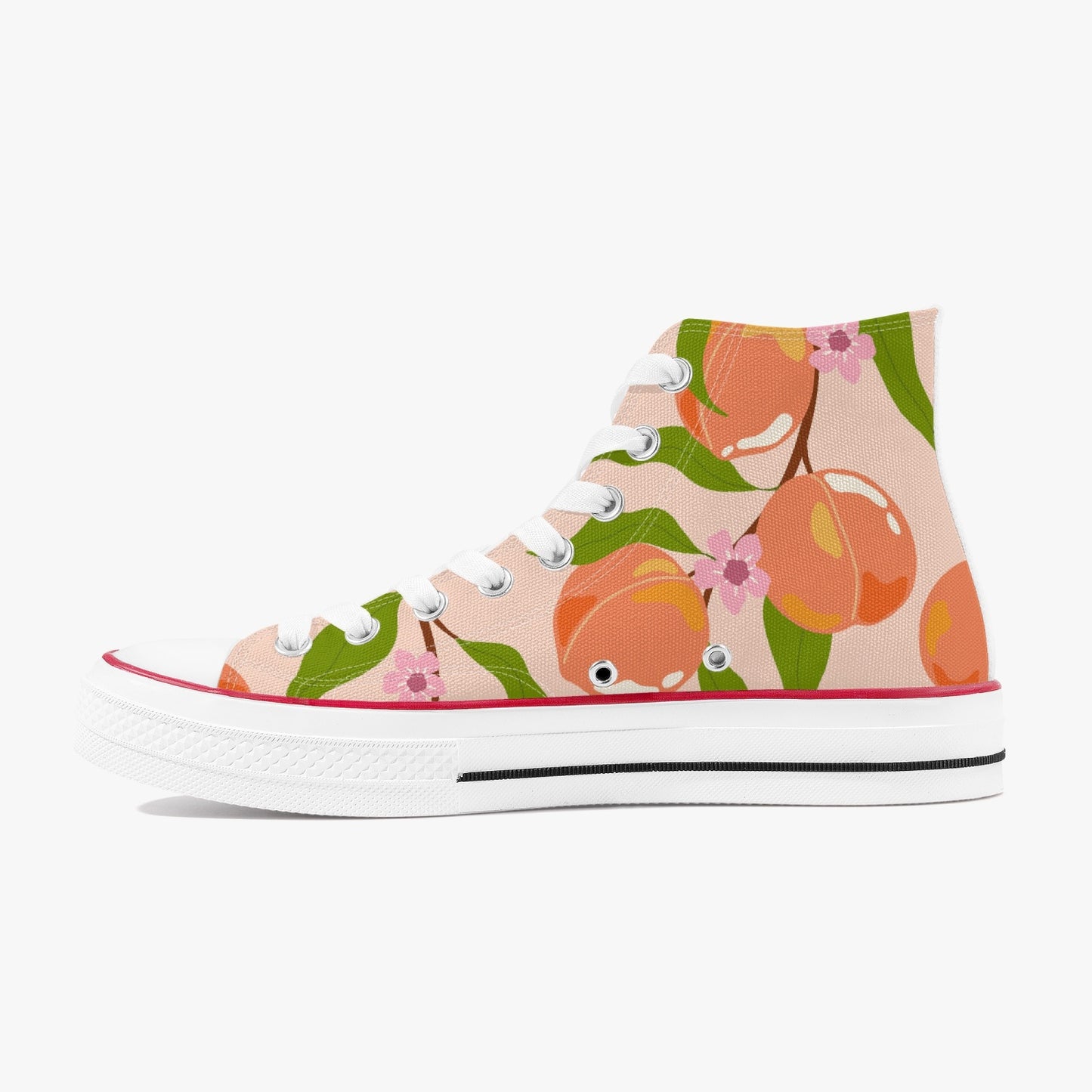 «Pink and Peaches» High Tops