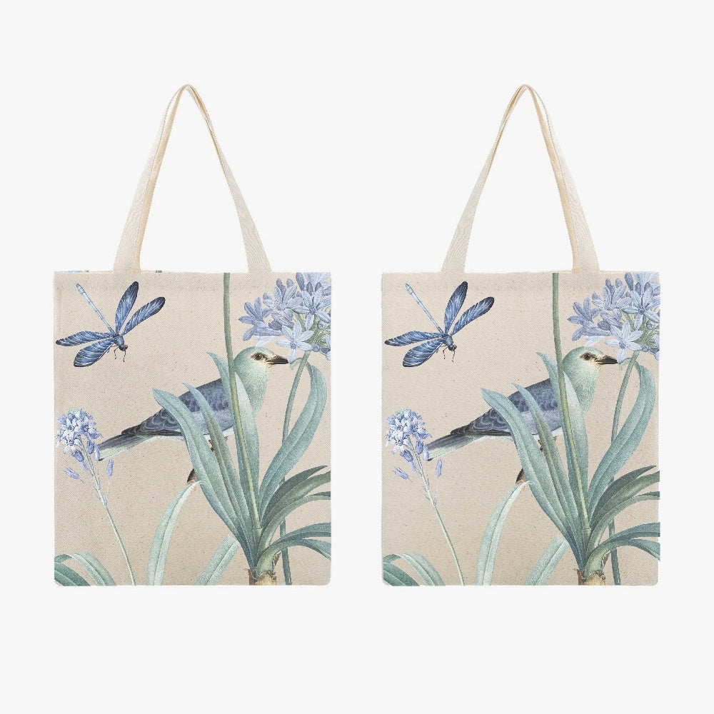 «Mint and Teal» Canvas Tote Bag