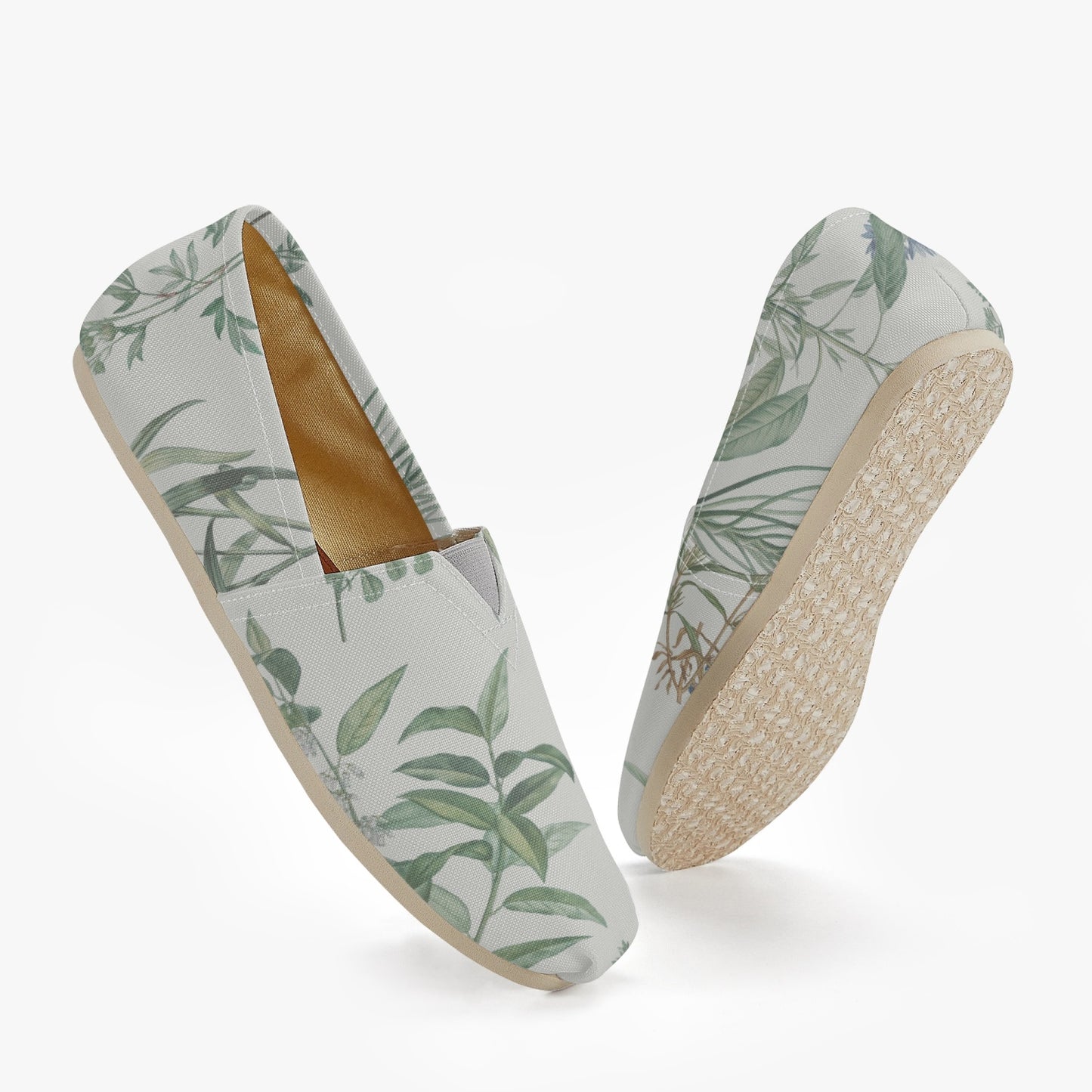 «Wild Foliage» Canvas Toms Shoes