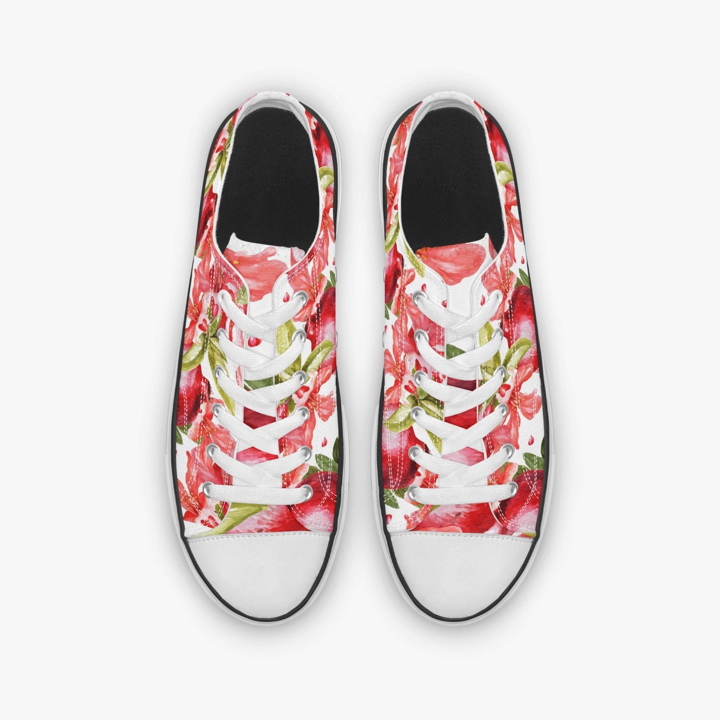 «Pomegranate» Low Tops