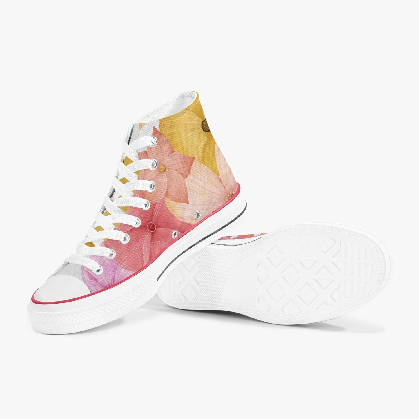 «Pastel Bloom» High Tops