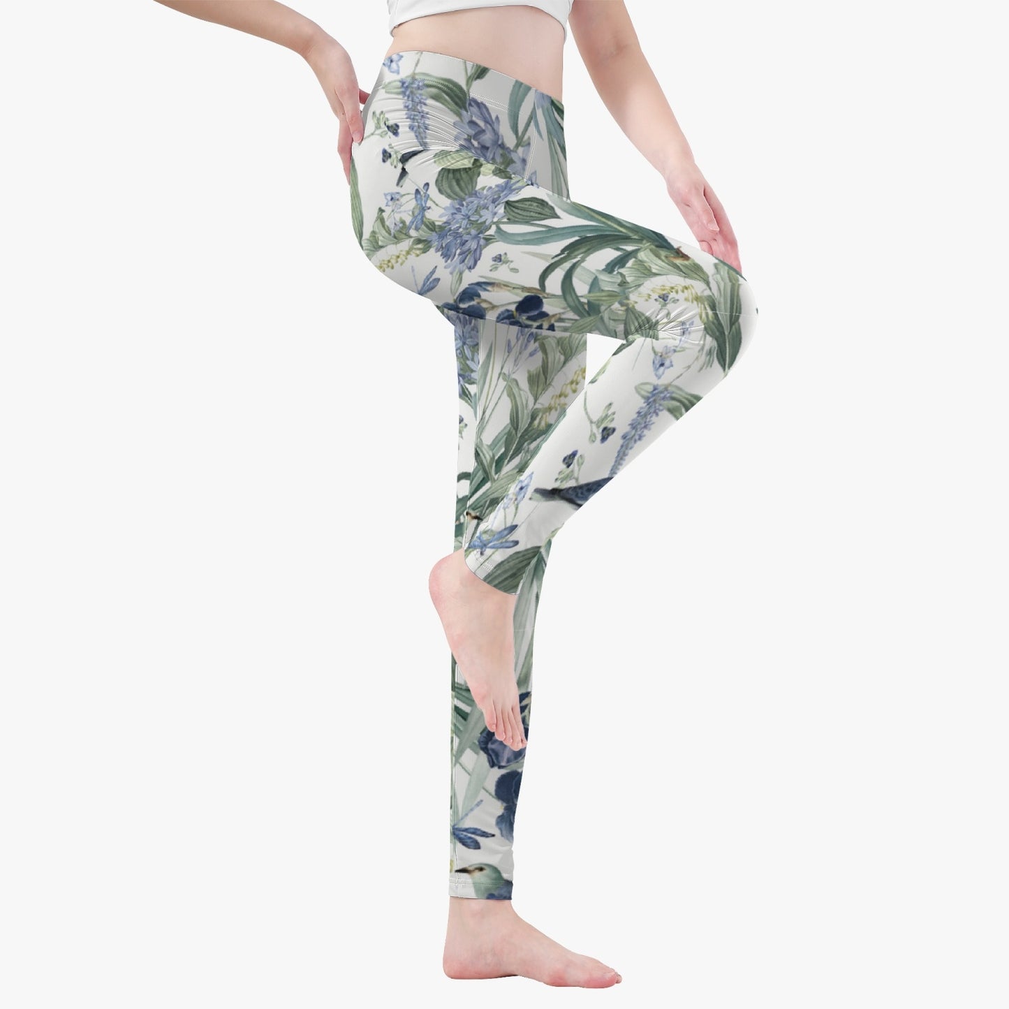 «Mint and Teal» Yoga Pants
