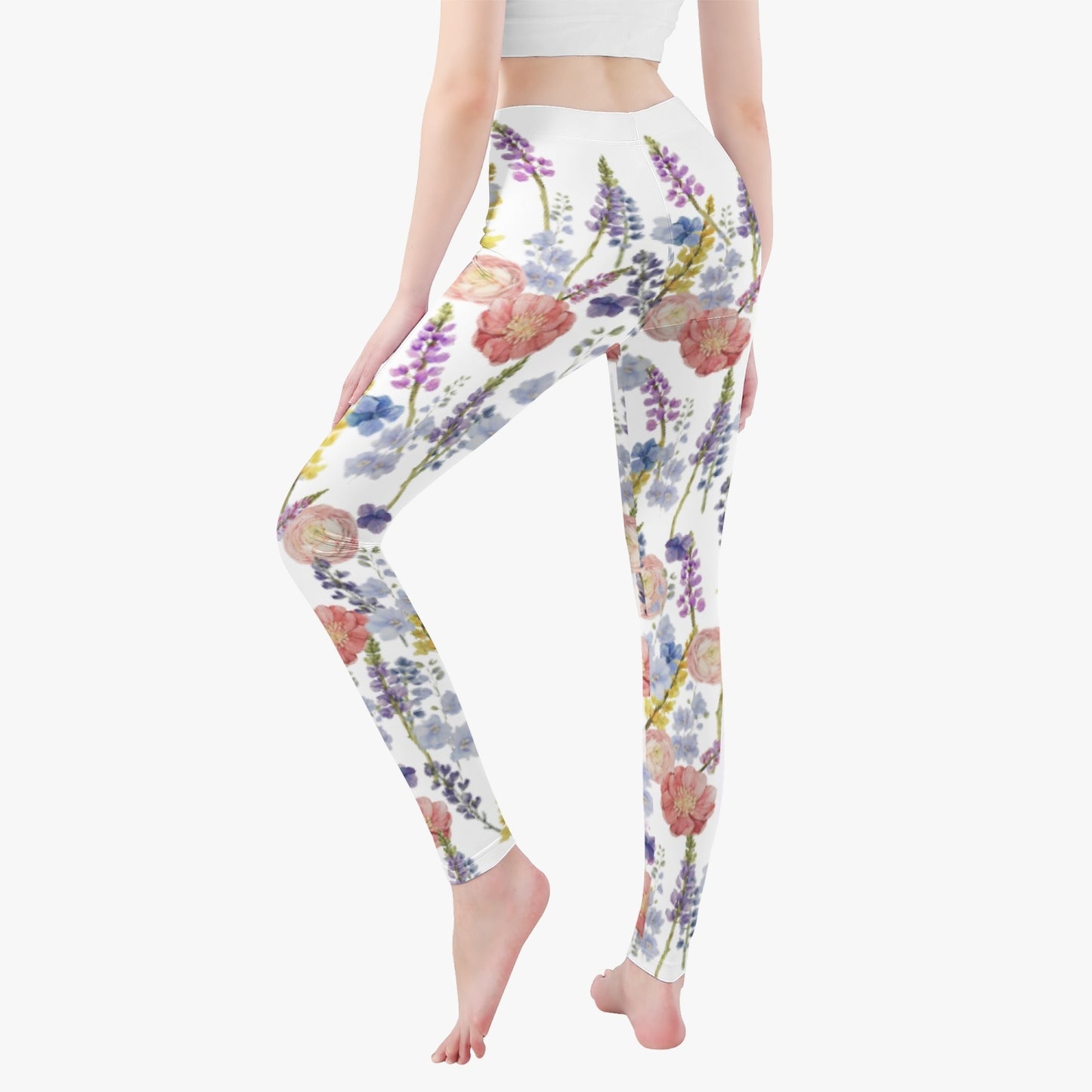 «Wild Flowers» Yoga Pants