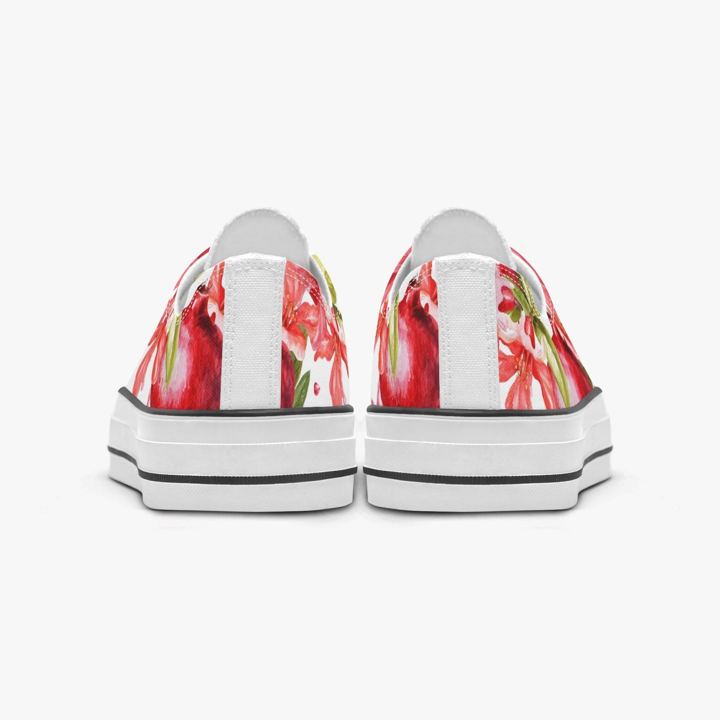 «Pomegranate» Low Tops