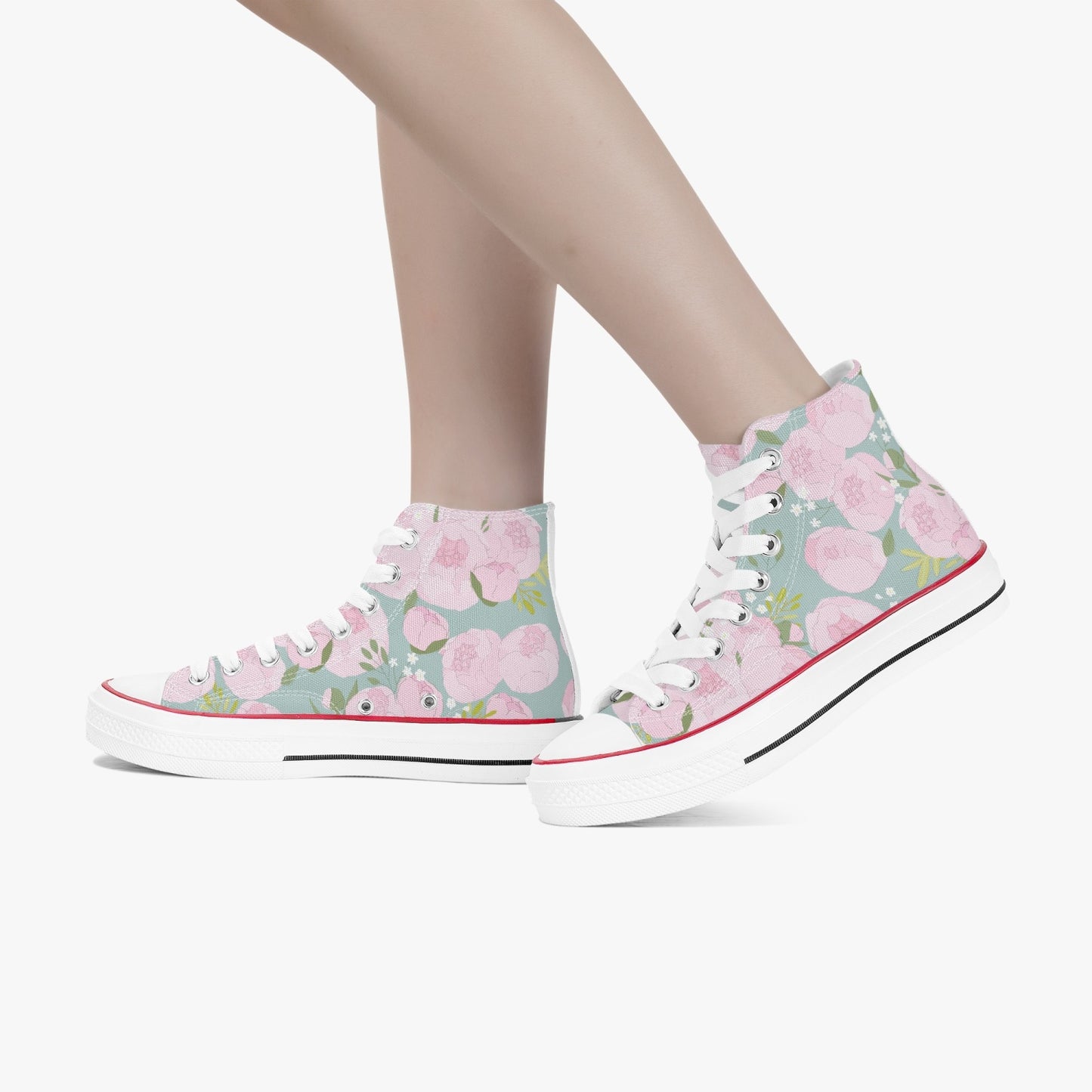 «Pastel Bloom» High Tops