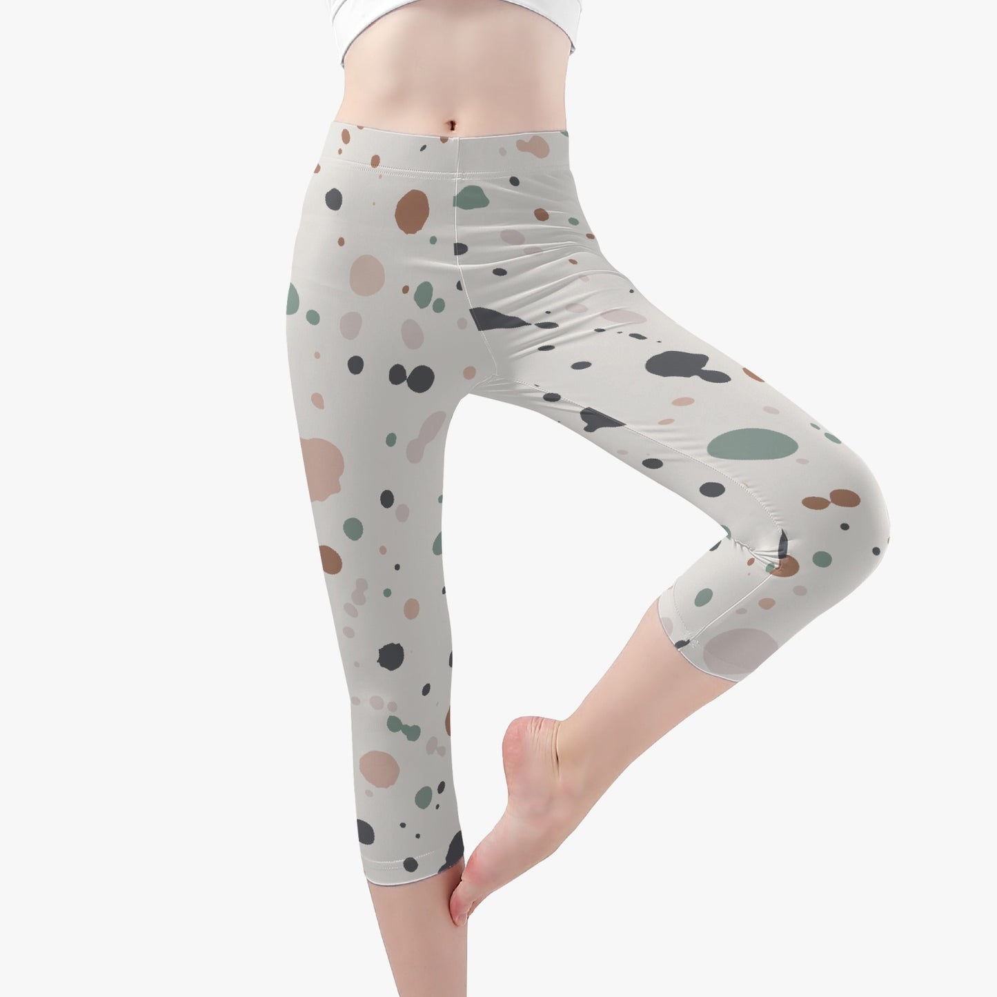 «Terrazzo» Short Yoga Pants