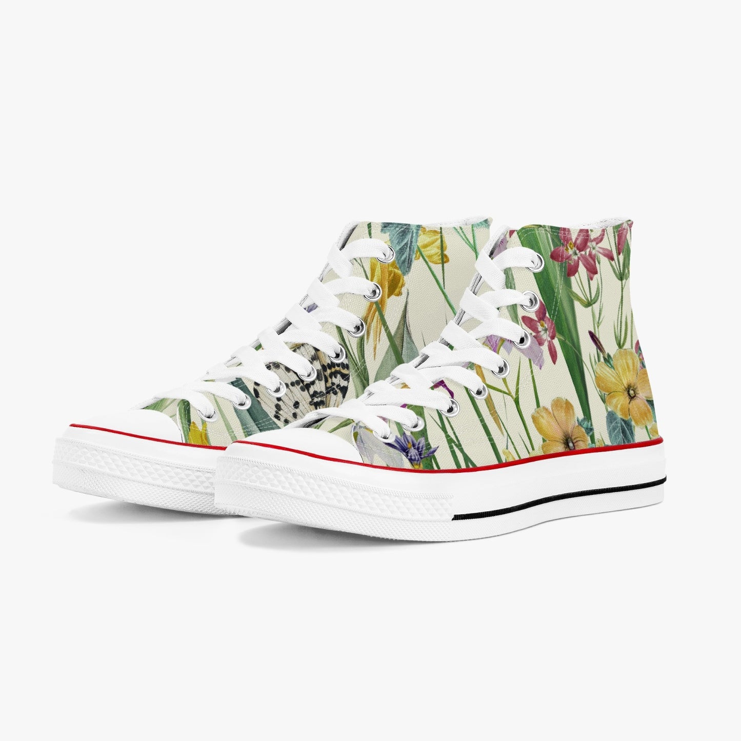 «Blooming Meadow» High Tops