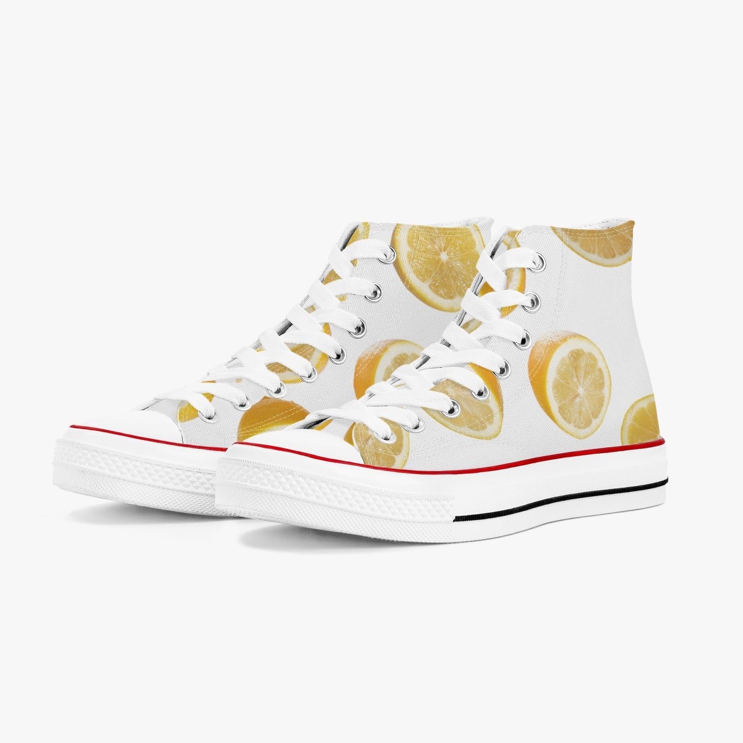 «Lemon Rain» High Tops