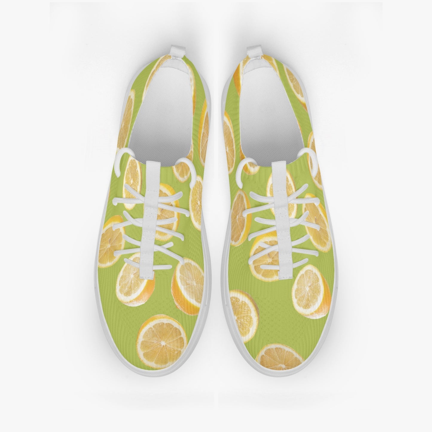 «Lemon Rain» Low Top Sneakers