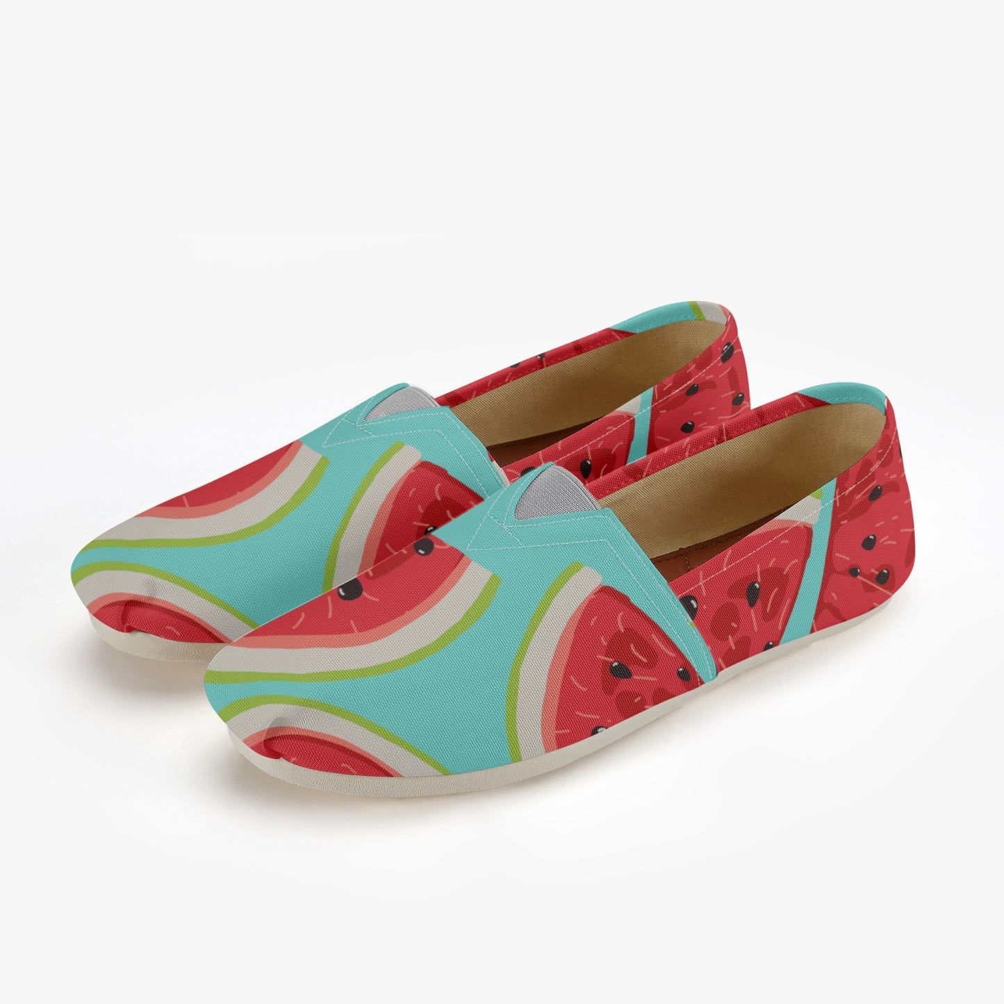 «Watermelon» Canvas Shoes